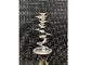 Mirror Polished Twisted Column Stainless Steel Sculpture For Garden Or Home Decoration