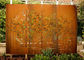 Tùy chỉnh Corten Steel Metal Tree Wall Art Điêu khắc cho trang trí sân vườn nhà cung cấp
