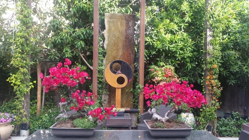 Blog công ty mới nhất về Thiết kế điêu khắc Yin - Yang kết hợp thép không gỉ và thép chống thời tiết