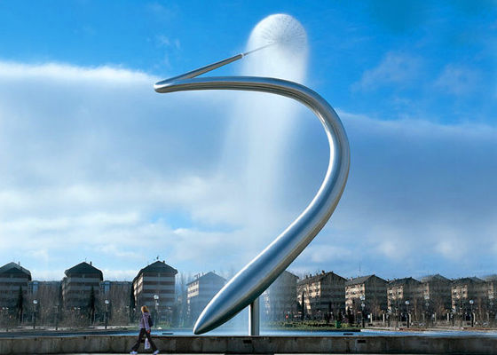 Giá tốt. Tóm tắt tính năng nước kim loại Đài phun nước, đài phun nước ao thép không gỉ cho Plaza trực tuyến