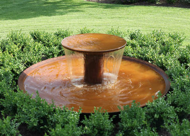 Giá tốt. Rusty Corten Steel Water Feature Metal Metal Water Water For Trang trí nội thất trực tuyến