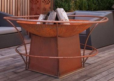 Giá tốt. Kỹ thuật rèn Bát lửa lớn, bát lửa ngoài trời bằng thép Corten trực tuyến