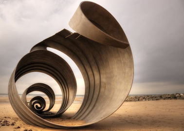 Giá tốt. Conch kim loại trang trí sân vườn, công viên trừu tượng lớn bằng thép không gỉ điêu khắc trực tuyến