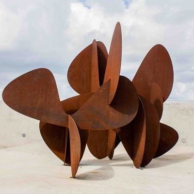 Giá tốt. Tóm tắt Trang trí ngoài trời Corten Custom Rusty Sculpture trực tuyến