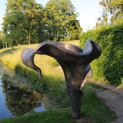 Giá tốt. Trang trí tùy chỉnh vườn lớn kim loại đồng hoa điêu khắc cảnh quan trực tuyến