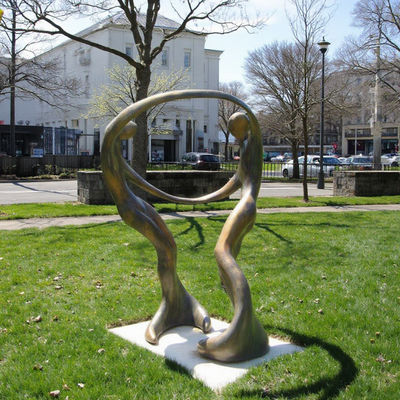 Giá tốt. Custom Life Size kim loại đúc múa nàng tiên cá đồng vườn nghệ thuật tượng điêu khắc trực tuyến