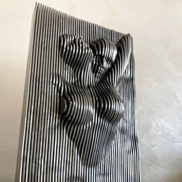 Giá tốt. Nhà sản xuất thiết kế điêu khắc Tường hiện đại Trang trí Thép Điêu khắc Tượng kim loại Tác phẩm nghệ thuật trực tuyến