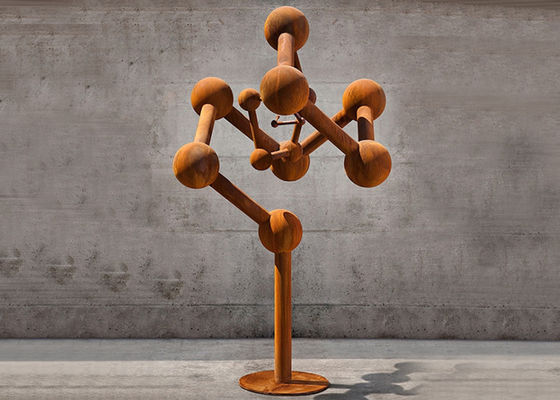 Giá tốt. Điêu khắc thép Corten công cộng đẹp, nghệ thuật vườn thép gỉ trực tuyến
