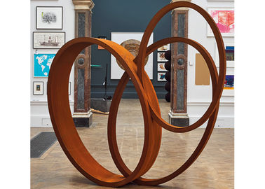 Giá tốt. Nghệ thuật lớn Craft hiện đại Ribbon Corten Steel Garden Điêu khắc kim loại đương đại trực tuyến