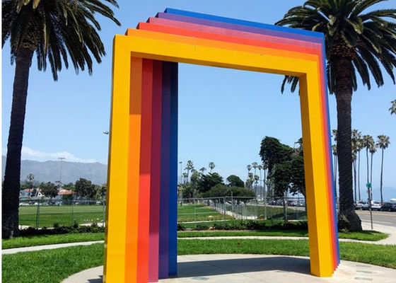 Giá tốt. Điêu khắc kim loại tùy chỉnh, điêu khắc cổng hiện đại cho cảnh quan sân vườn trực tuyến