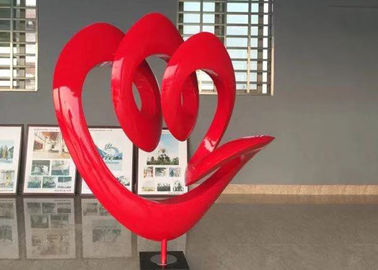 Giá tốt. Màu đỏ nghệ thuật lớn cảnh quan đô thị bằng thép không gỉ Nghệ thuật điêu khắc trực tuyến