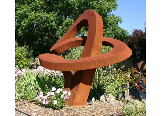 Giá tốt. ODM Tuyệt đẹp Điêu khắc kim loại Rusty Corten Steel Garden trực tuyến