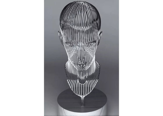 Giá tốt. Trang trí trong nhà ngoài trời Tác phẩm điêu khắc người đàn ông rỗng bằng thép không gỉ trực tuyến