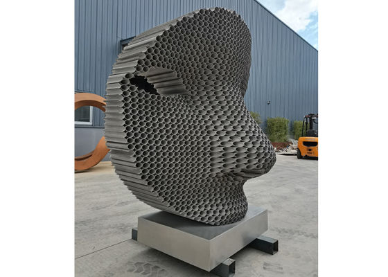 Giá tốt. Điêu khắc mặt kim loại bằng thép không gỉ ODM Matt Finish để trang trí sân vườn trực tuyến