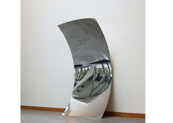 Giá tốt. Gương điêu khắc bằng thép không gỉ 316 cao 120cm cho trang trí nội thất trực tuyến