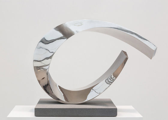 Giá tốt. OEM trừu tượng được đánh bóng bằng thép không gỉ 316 Điêu khắc hiện đại cho trang trí trong nhà trực tuyến