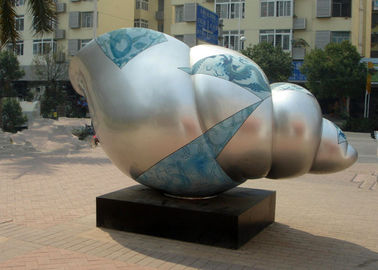 Giá tốt. Thiết kế Conch Điêu khắc vườn kim loại đương đại Khả năng chống ăn mòn tuyệt vời trực tuyến