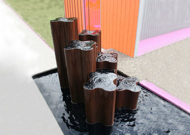 Giá tốt. Trang trí công cộng Corten Steel Water Feature Kích thước khác nhau Chịu thời tiết trực tuyến