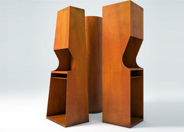 Giá tốt. Trụ lửa Nghệ thuật Trang trí Corten Thép Hố lửa Dễ dàng Làm sạch / Bảo trì trực tuyến