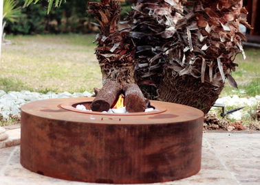 Giá tốt. Sinh thái thân thiện hấp dẫn Vườn sưởi ấm Corten thép Fire Pit Hình tròn trực tuyến