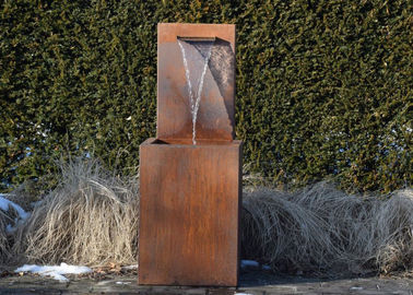 Giá tốt. Nước chuyên nghiệp Corten Steel Garden Water Fountains Chiều cao 150cm trực tuyến