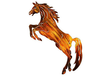 Giá tốt. Metal Horse Wall Art Treo, Metal Horse Wall Điêu khắc Ăn mòn Ổn định trực tuyến