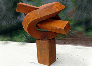 Giá tốt. Sáng tạo hiện đại công cộng điêu khắc thép Corten thép cho thương mại trực tuyến