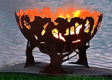 Giá tốt. Thiết kế thời trang Corten Steel Fire Pit Bowl Khả năng chống ăn mòn cao trực tuyến