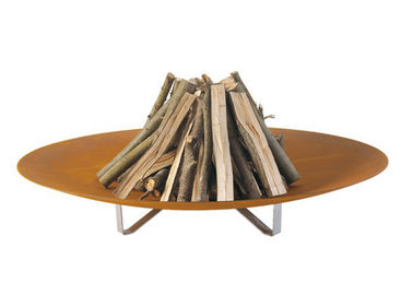 Giá tốt. Hàn Craft Gỗ đương đại Đốt cháy Thiết kế sân vườn 100cm Dia trực tuyến