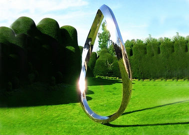 Giá tốt. Metal Garden Đương đại thép điêu khắc oxy hóa và gương đánh bóng thép không gỉ trực tuyến