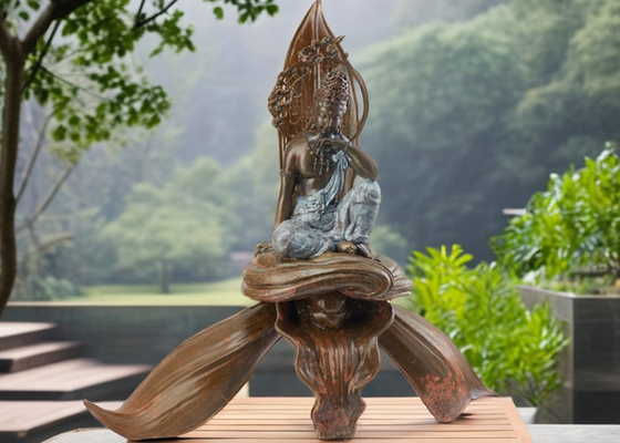 Giá tốt. Bức tượng Phật bằng đồng cổ Vật thể tượng Phật bằng đồng ngồi Vật thể tượng Phật bằng kim loại Tác phẩm nghệ thuật Đồng đúc trực tuyến