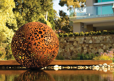 Giá tốt. Tinh tế Corten thép khắc rỗng bóng điêu khắc cho trang trí sân vườn trực tuyến