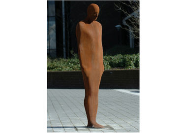 Giá tốt. Tóm tắt ngoài trời Man Corten Steel Điêu khắc Phong cảnh Cuộc sống Phong cách hiện đại trực tuyến
