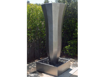 Giá tốt. 200cm Chiều cao thép không gỉ tính năng / Đài phun nước ngoài trời bằng thép không gỉ trực tuyến