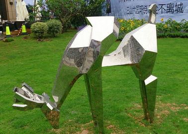 Giá tốt. Kích thước cuộc sống Điêu khắc kim loại ngoài trời Động vật Deer để trang trí cảnh quan trực tuyến