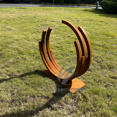 Giá tốt. Các tác phẩm điêu khắc ARC: Thiết kế thép Corten quy mô nhỏ cho vườn và bàn làm việc trực tuyến