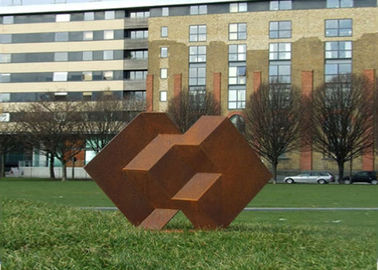 Giá tốt. Trang trí công viên công cộng Điêu khắc thép Corten Điêu khắc vườn Corten trực tuyến