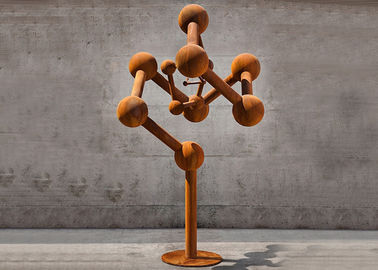 Điêu khắc thép Corten công cộng đẹp, nghệ thuật vườn thép gỉ