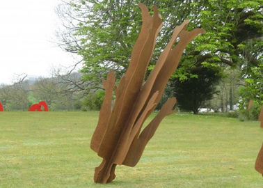Giá tốt. Cuộc sống ngoài trời Kích thước Corten Thép Điêu khắc Vườn Rusty Kim loại Hình Điêu khắc trực tuyến
