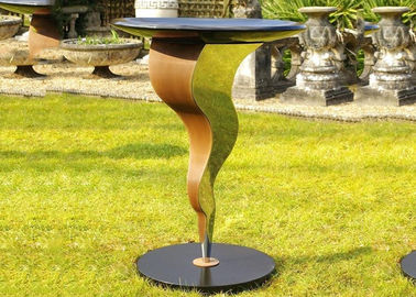 Giá tốt. Đẹp Bird Uống bát đương đại Điêu khắc kim loại ngoài trời Kích thước tùy chỉnh trực tuyến