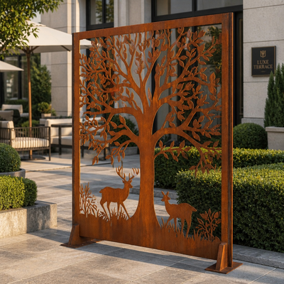 Giá tốt. Tượng Nghệ Thuật Cảnh Quan Sân Vườn Ngoài Trời Bằng Thép Corten Thép Chống Gỉ Trực tuyến