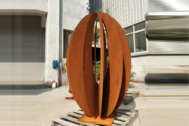 Giá tốt. Corten Cảnh ngoài trời Thép điêu khắc Vườn Trang trí Rusty Tự nhiên Kết thúc trực tuyến