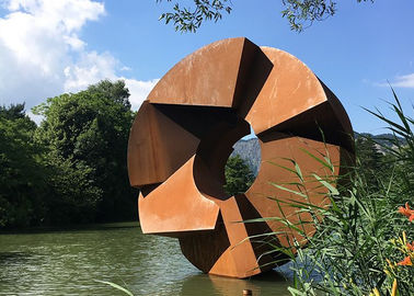 Giá tốt. Rèn điêu khắc thép Corten, điêu khắc kim loại gỉ cảnh quan đô thị trực tuyến
