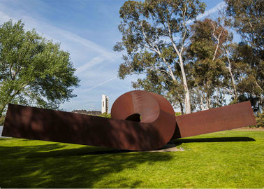 Giá tốt. Twisted Shape Trang trí lớn Corten Thép Điêu khắc Kim loại Vườn Nghệ thuật Điêu khắc trực tuyến
