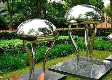 Giá tốt. Kích thước tùy chỉnh cảnh quan vườn thép không gỉ điêu khắc động vật sứa điêu khắc trực tuyến