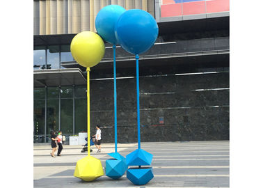 Điêu khắc kim loại kích thước điêu khắc bằng thép không gỉ Balloon điêu khắc cho ngoài trời