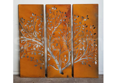 Giá tốt. Đáng tin cậy ngoài trời điêu khắc kim loại treo tường nghệ thuật Rusty Corten màn hình / tấm thép trực tuyến