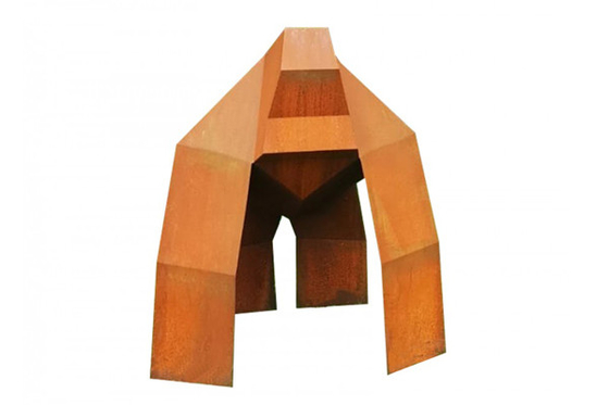 Giá tốt. Tác phẩm điêu khắc King Kong bằng thép Corten cao 150cm cho trang trí sân vườn trực tuyến