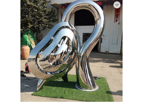Giá tốt. Aer Flower Style Điêu khắc bằng thép không gỉ Chiều cao 180cm để trang trí sân vườn trực tuyến